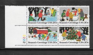 #2027-30 MNH Plate Block