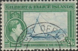 Gilbert & Ellice Islands, #50 Used From 1939