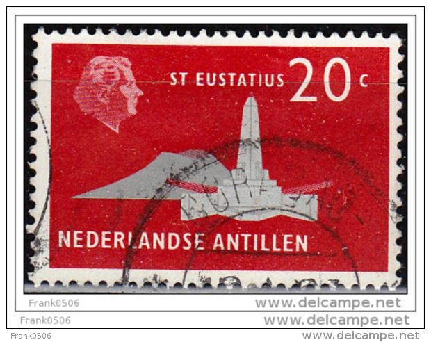 Netherlands Antilles 1958, St. Eustatius, 20c, used