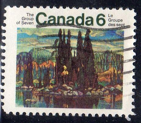 Canada 518 - Used-NH - Isle of Spruce by Arthur Lismer