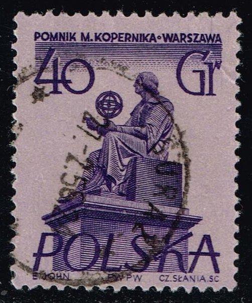 Poland #672 Nicolaus Copernicus; Used (0.25)