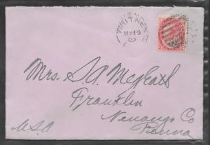 Just Fun Cover Canada #77 Whitney ONT. MAY/19/1902 Cover DPO (my1479)