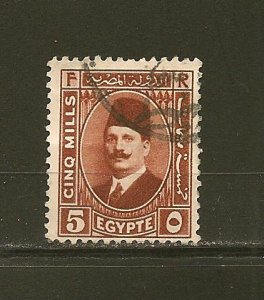 Egypt 135 King Fuad Used