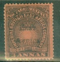 LC: British East Africa 42 mint CV $105