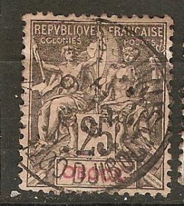 Obock 39 Y&T 39 Used VF 1892 SCV $24.00