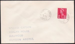 GB SCOTLAND 1970 cover HARRIS ISLE OF HARRIS single ring cds...............A8967