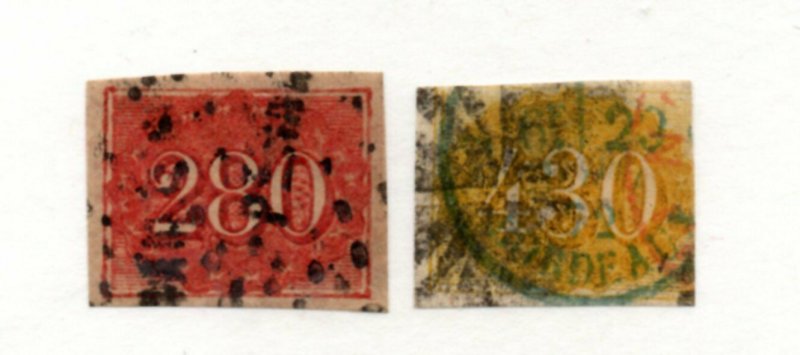 Brazil - SC# 39 & 40 Used       -      Lot 1023008