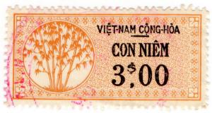 (I.B) Vietnam Revenue : Duty Stamp $3