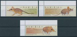 Namibia Stamps 2023 MNH Sengis of Namibia Shrews Mammals Fauna 3v Set