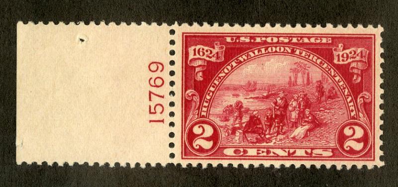 US 615 MNH VF/XF SCV PLATE# 15769 $7.00+ BIN $7.00