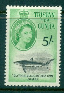 Tristan da Cunha 1960 QEII Pictorial Marine Life 5/- MLH