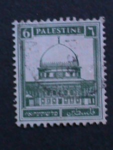 ​PALESTINE-1927-SC# 68 MOQUES OF OMAR-USED FANCY CANCEL VERY FINE 96 YEARS