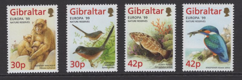 Gibraltar 794-797 MNH 1999 Europa