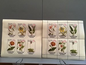 Holy Island Eynhallow Scotland Crane’s Bill  Flowers plants  MNH stamps  R24147