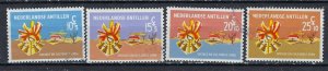 Netherlands Antilles B85-88 Used 1968 set (ak2904)