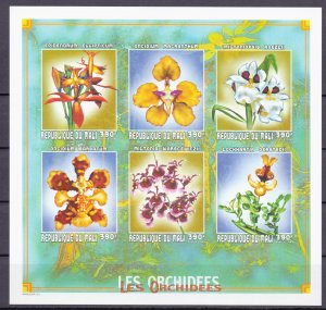 Mali. 1999. 2386B-91B. Orchid flora. MNH.