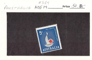 Australia 354 Unused Red Cross 1963 (SC0_665)