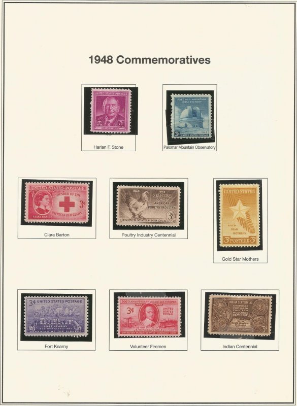 U.S. of America Postage Stamps