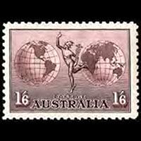 AUSTRALIA 1937 - Scott# C5 Mercury Set of 1 LH