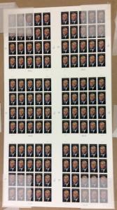 4199 Gerald Ford, uncut press sheet of 120 41¢ stamps, 2007, $49.20 face