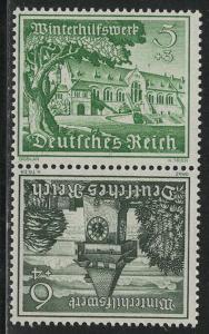 Germany Scott # B162, B163, mint nh, tete beche, Mi# SK35