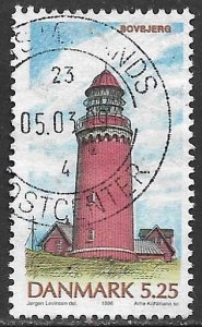 DENMARK 1996 5.25k LIGHTHOUSE Issue Sc 1057 VFU