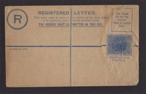 New Zealand SFQ Registered Cover mint - RARE