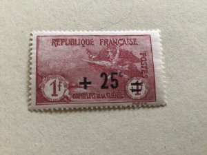 France 1922 War Orphans charity mounted mint stamp A11458