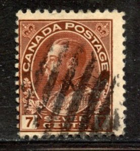 Canada #114, Used.