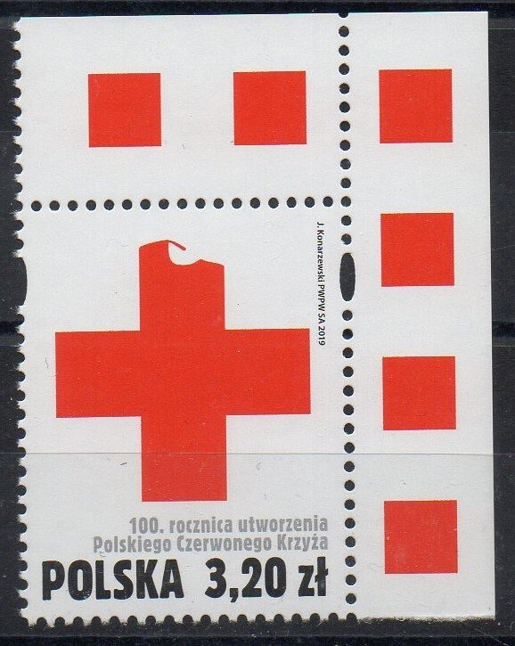 POLAND - 2019 - RED CROSS - 100th ANNIVERSARY -