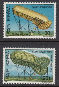 Romania C285-6 Balloons mnh