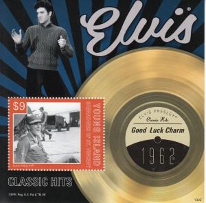 Young Island Gren St Vincent Stamps 2013 MNH Elvis Presley Classic Hits 1v SS II