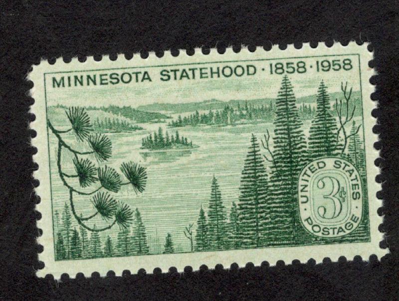 1106 Minnesota Statehood US Single Mint/nh FREE SHIPPING