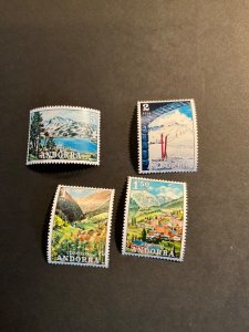 Stamps Spanish Andorra Scott #63-6 never hinged