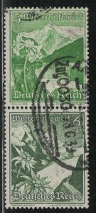 Germany Scott # B125, B126, used, se-tenant, Mi# S245