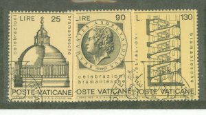 Vatican City #515-517 Used Single (Complete Set)