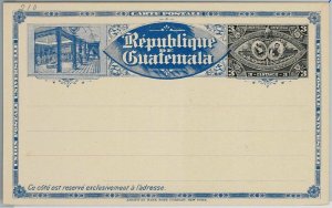 40336  - GUATEMALA - POSTAL HISTORY - STATIONERY CARD: Higgings & Gage # 10