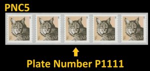 US 4672a Bobcat 1c PNC5 P1111 MNH 2015