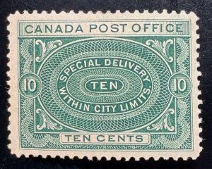 Canada, Scott E1, Mint Hinged, F-VF