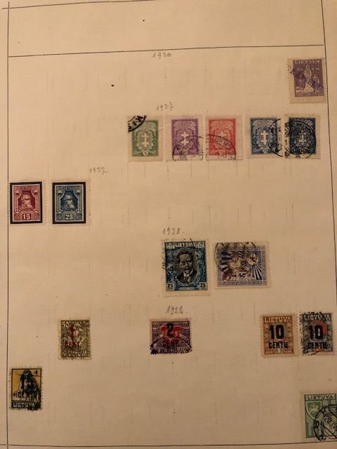 Lithuania - See 3 scans and description