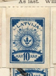 Latvia 1919 Early Issue Fine Mint Hinged 10k. NW-191736