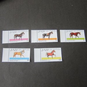 Sahara Occ. SASD horse Set MNH OurRef.z10553