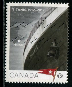 2536 Canada P Titanic - Halifax SA, used