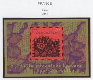 France #4092 Mint (NH) Souvenir Sheet