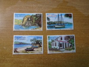 St Vincent   Grenadines   #  199-202   MNH