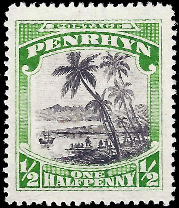 Penrhyn Island 1928 Sc 33 MH wmk