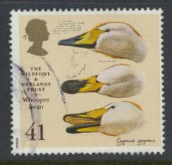 Great Britain SG 1919  Used  - Wildlife Wetlands Birds