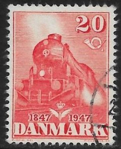 Denmark Scott # 302 Used. All Additional Items Ship Free.