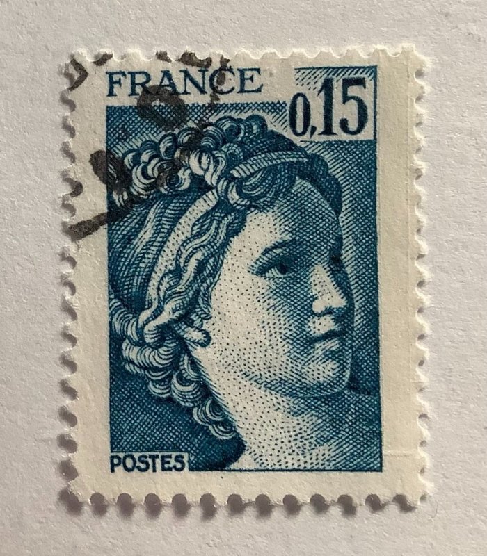 France 1978 Scott 1564 used - 0.15fr,  Sabine by Pierre Gandon