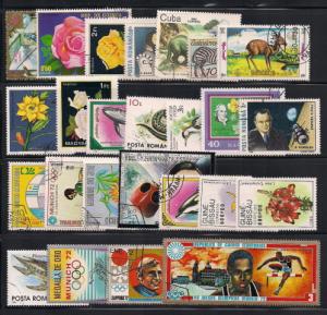 Lot #2707 Worldwide Single Issues